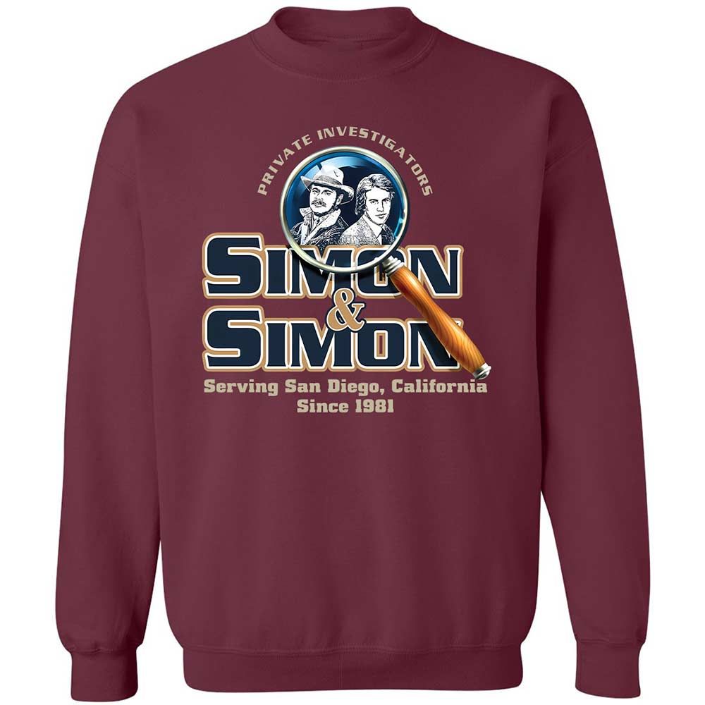 Classic Unisex Sweatshirt - EKYTXRPT - Maroon - 8