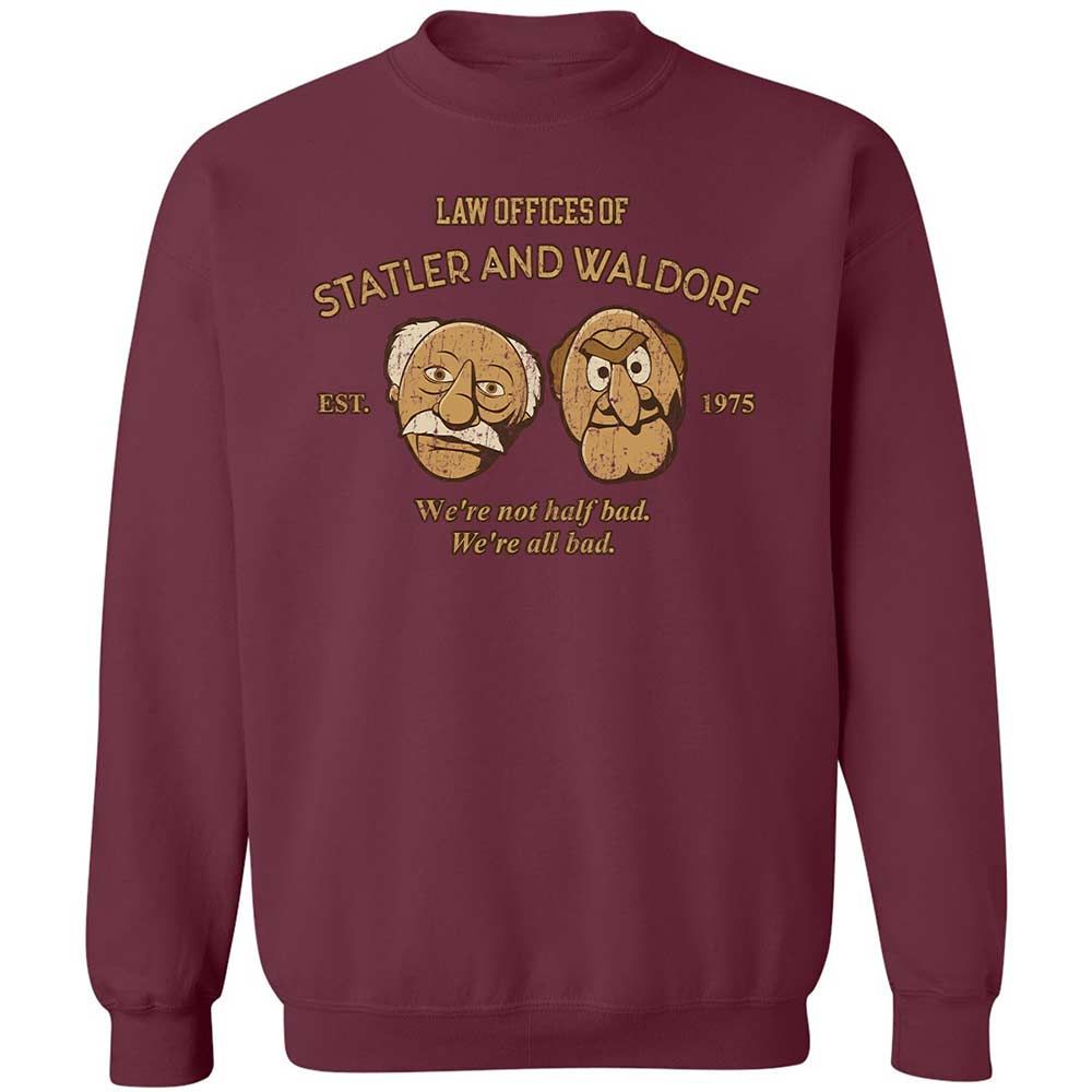 Classic Unisex Sweatshirt - CR2PQKPU - Maroon - 8