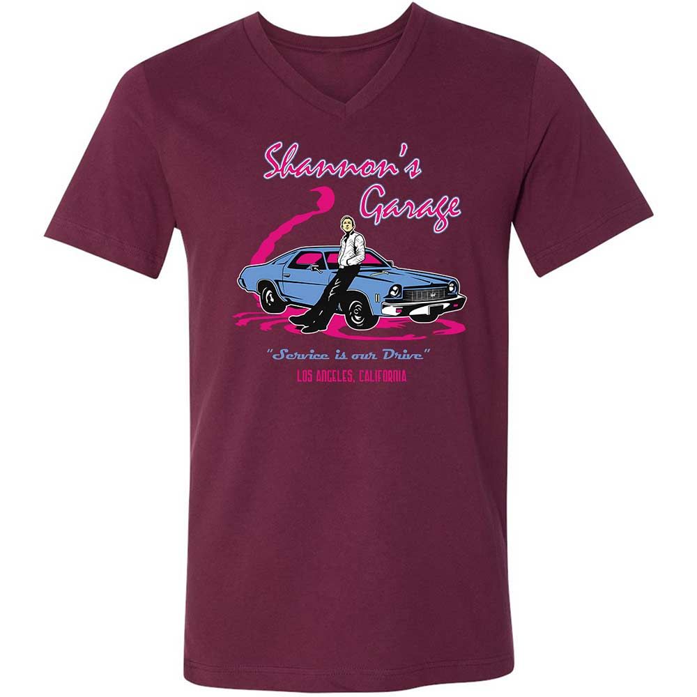 Shannon's Garage - Maroon - 8
