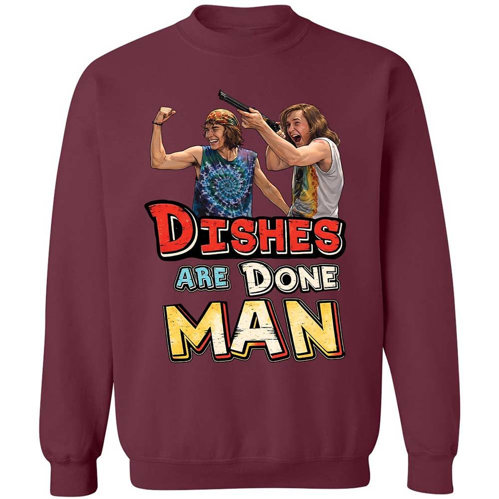 Classic Unisex Sweatshirt - FZUNHL9V - Maroon - 8