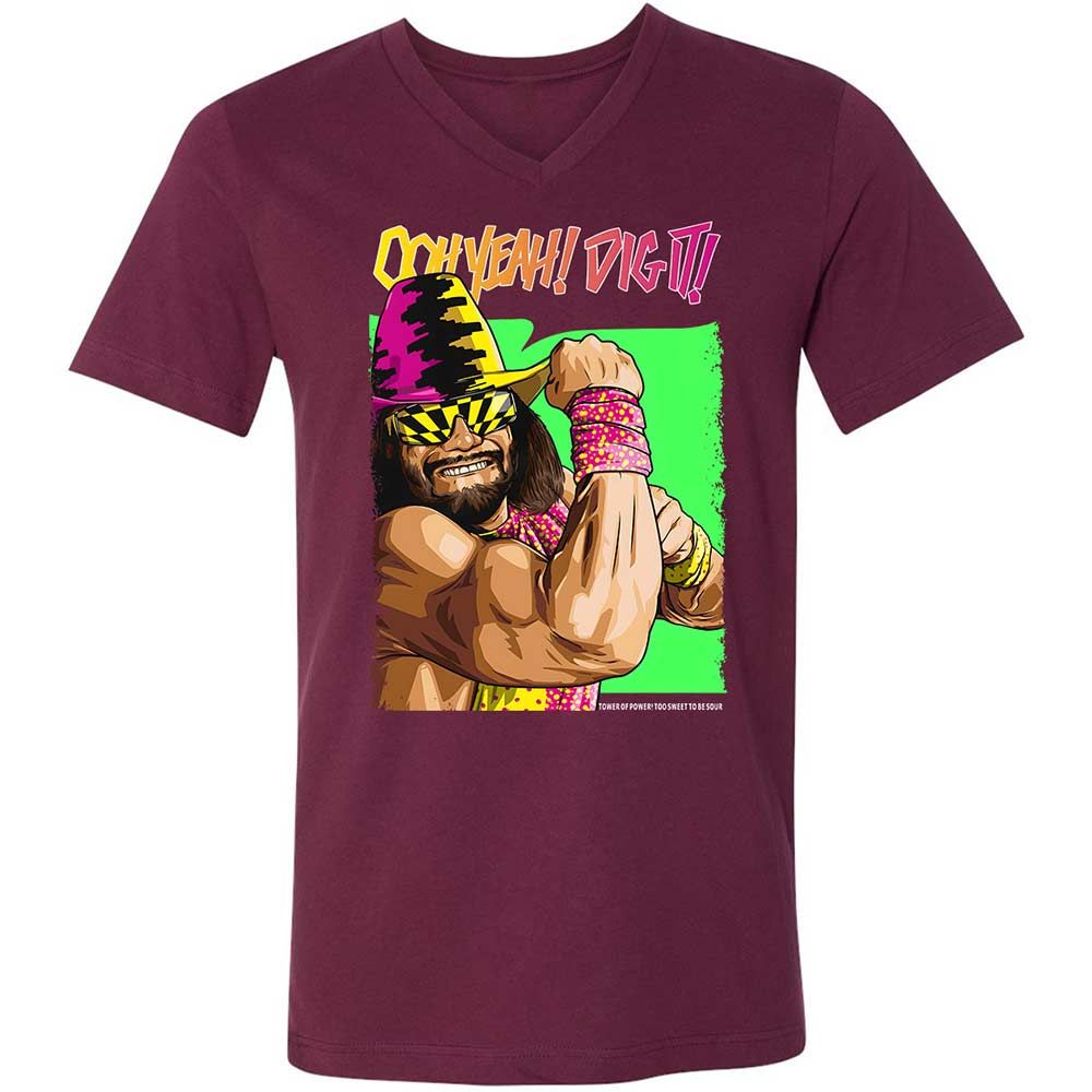 Ooh Yeah! Dig It! - Maroon - 8