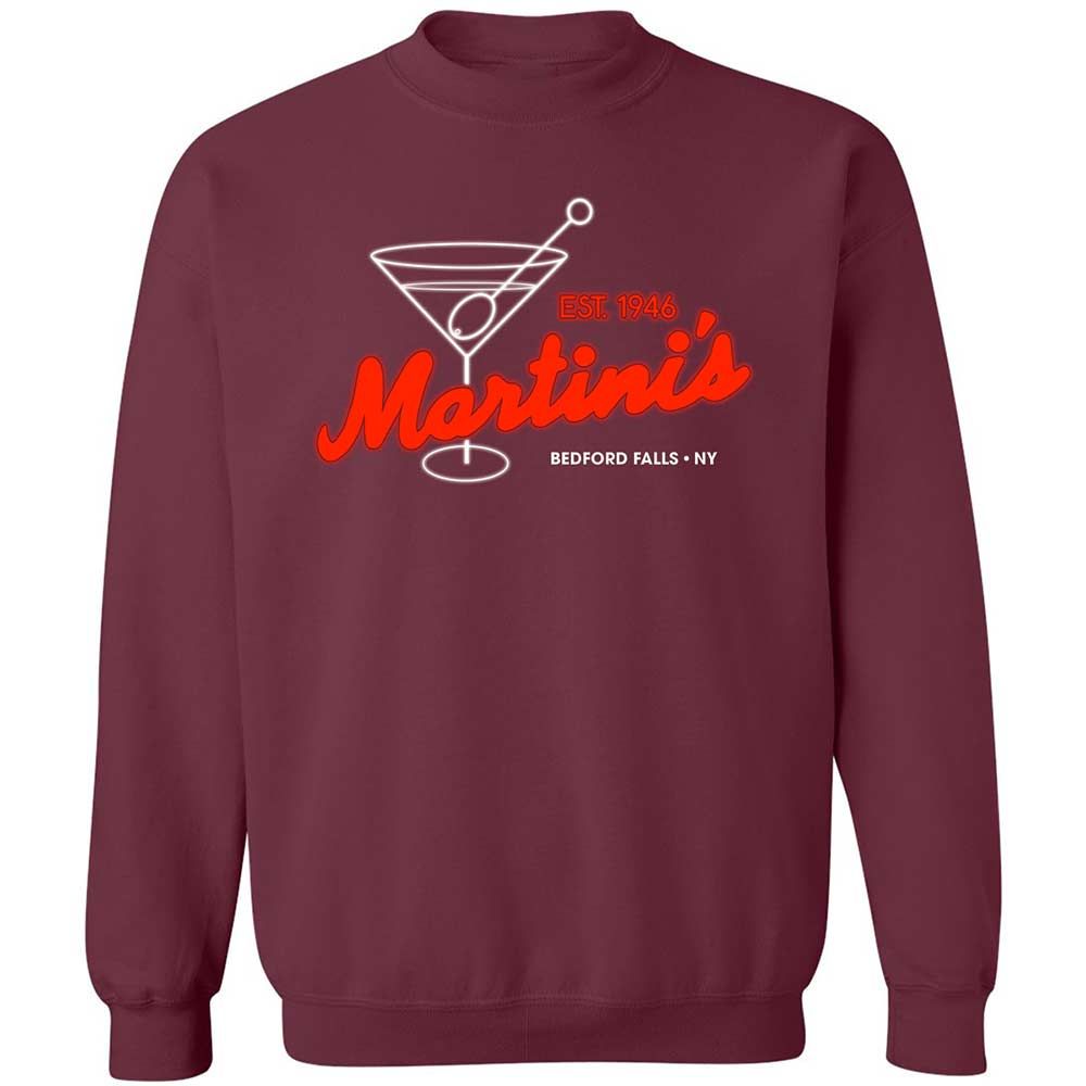 Martini's Bar - Maroon - 8