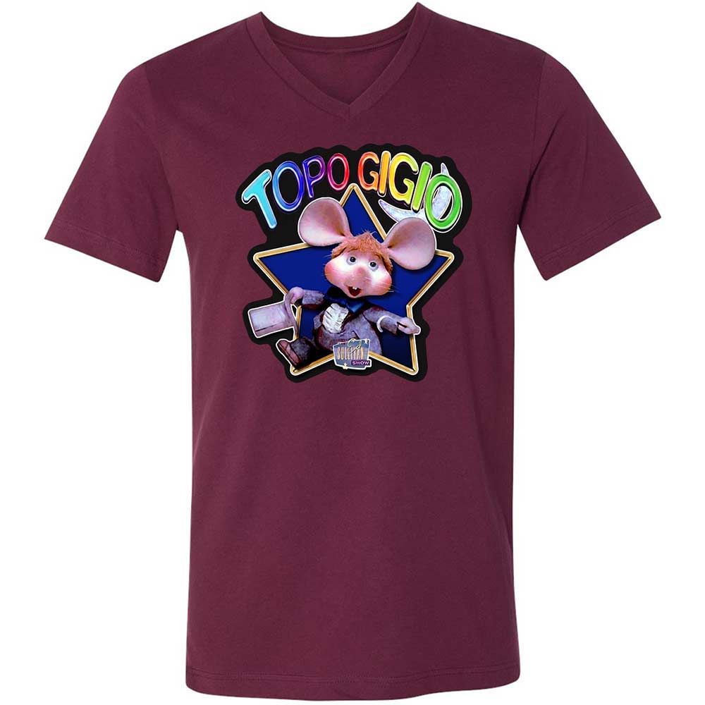 Topo Gigio - Maroon - 8