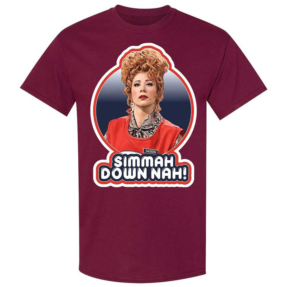 Simmah down nah! - Maroon - 8