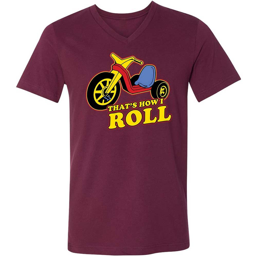 That's How I Roll - Maroon - 8