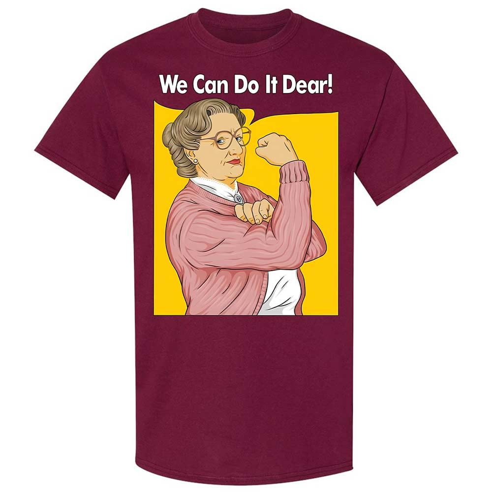 We Can Do It Dear - Maroon - 8