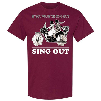 If you want to sing out, sing out - Maroon - 8