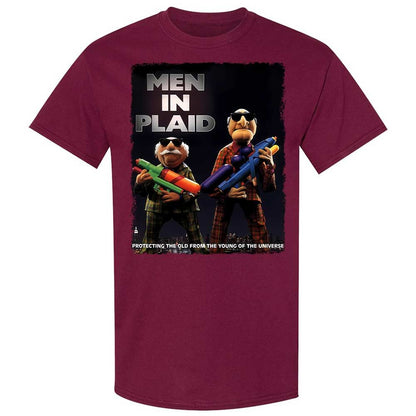Men in Plaid - Maroon - 8