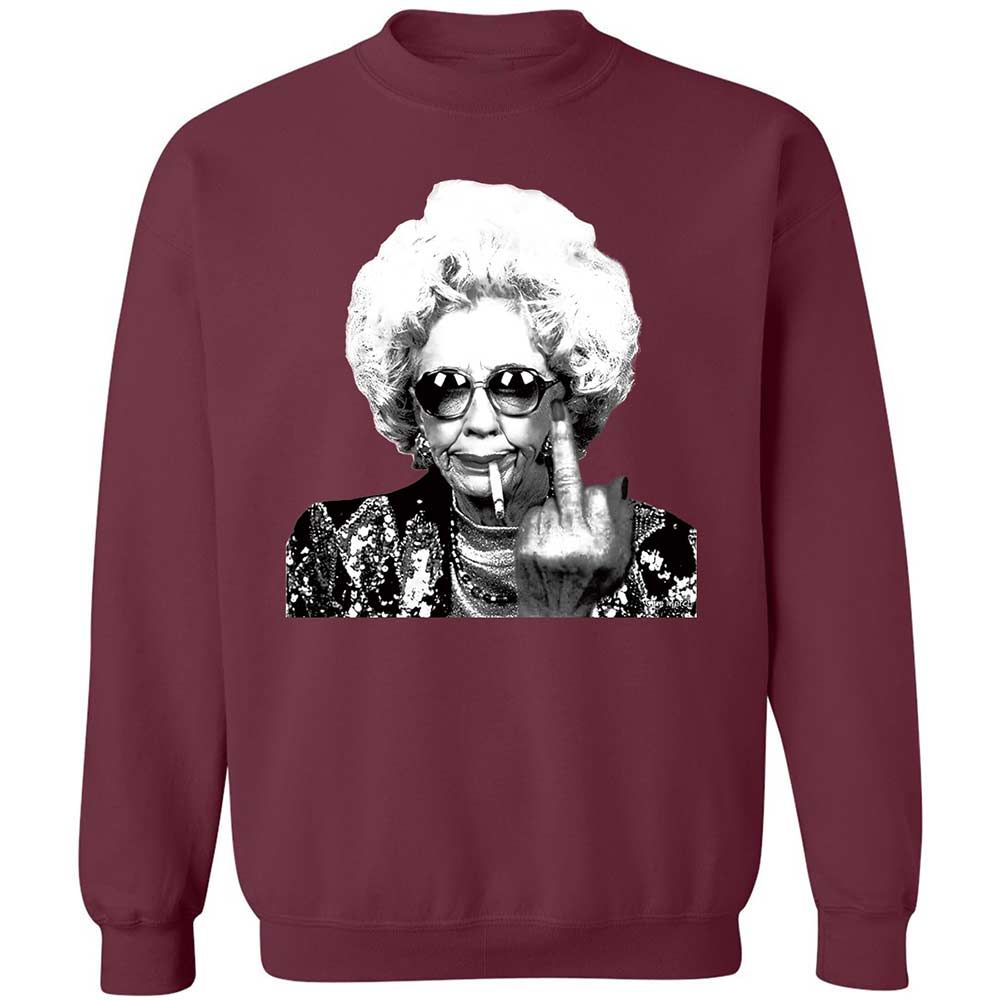 Badass Grandma - Maroon - 8