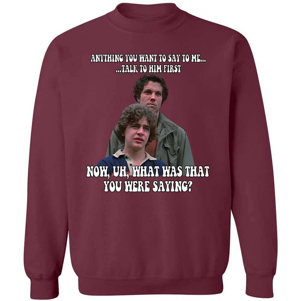 Classic Unisex Sweatshirt - 434Z8H94 - Maroon - 8