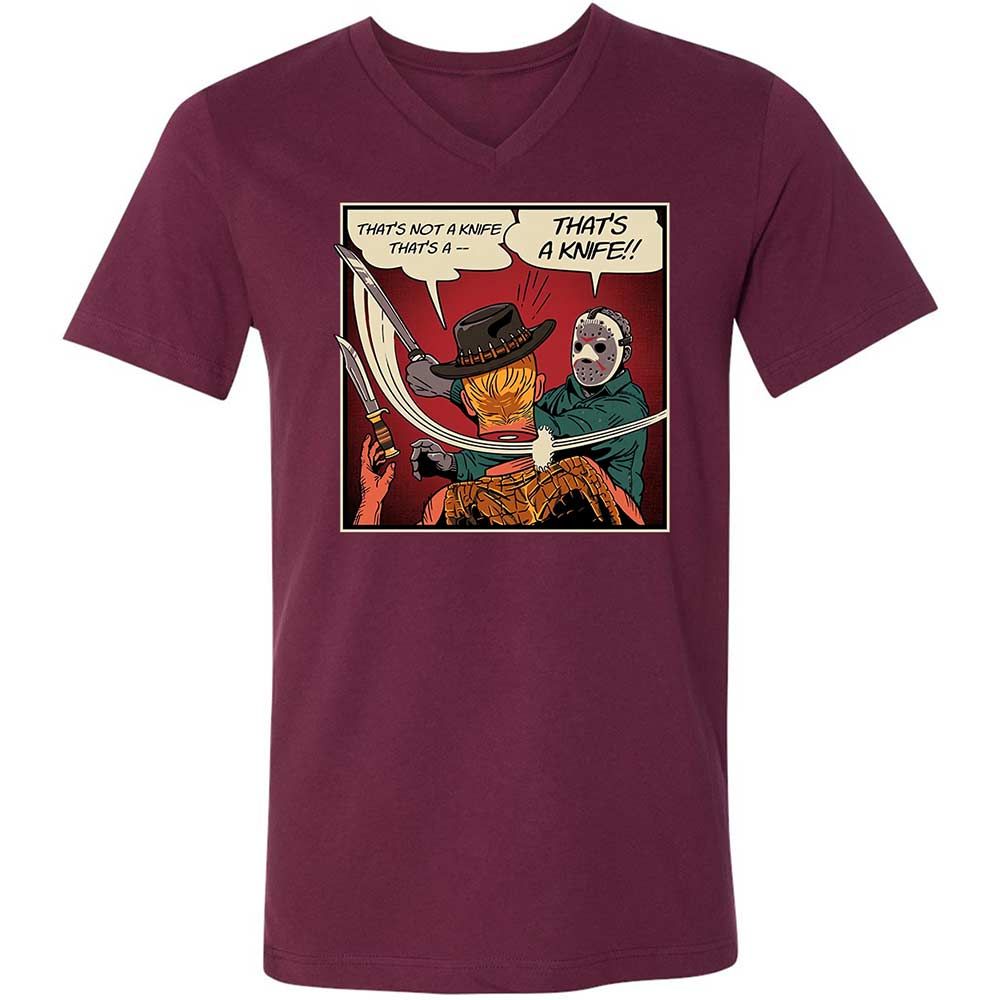 That's a Knife! - Maroon - 8