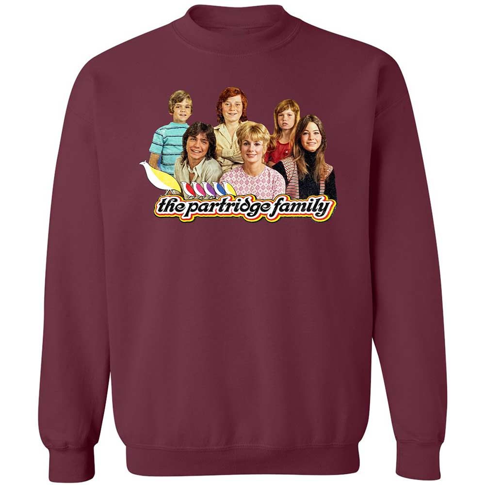 Classic Unisex Sweatshirt - P1P2NPBQ - Maroon - 8