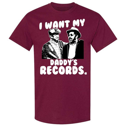 I Want My Daddy's Records - Maroon - 8