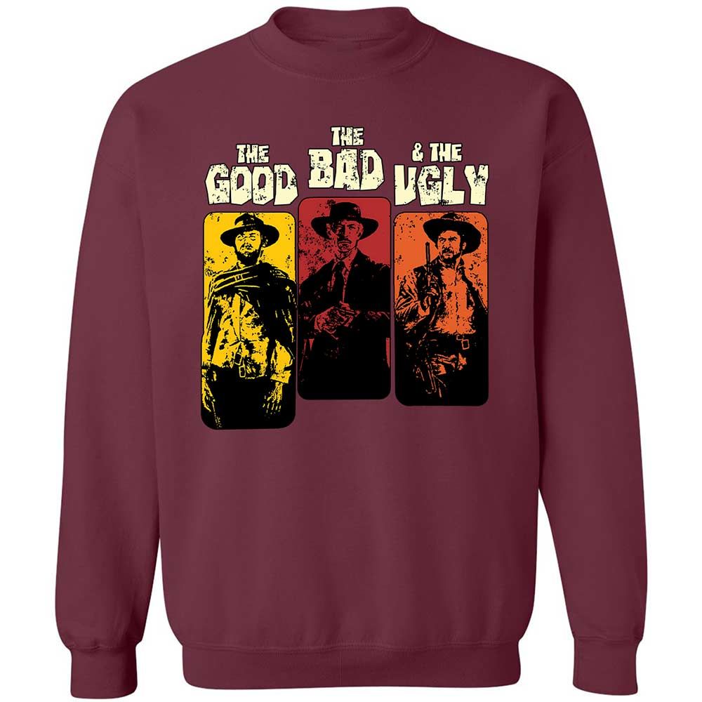 The Good, The Bad, & The Ugly - Maroon - 8