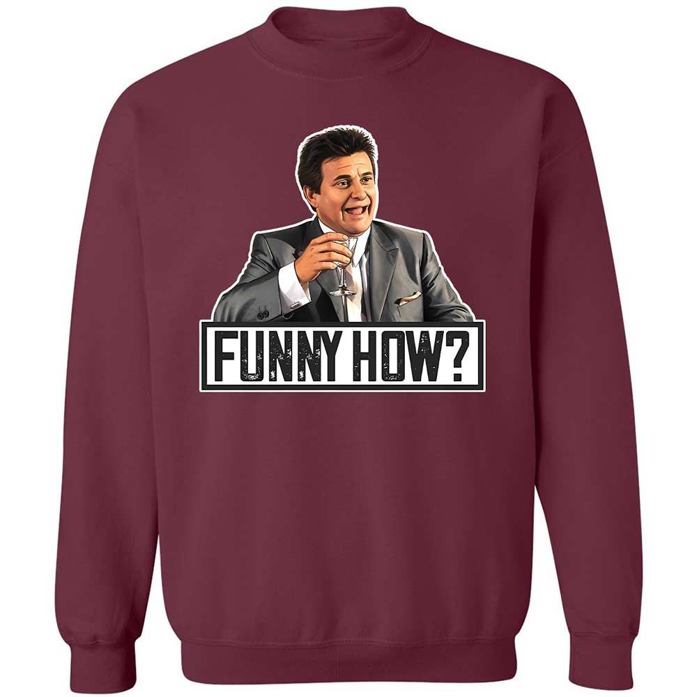 Classic Unisex Sweatshirt - HL8BYB38 - Maroon - 8