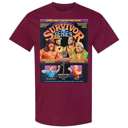 Classic Unisex T-Shirt - VLZ6UM4R - Maroon - 8