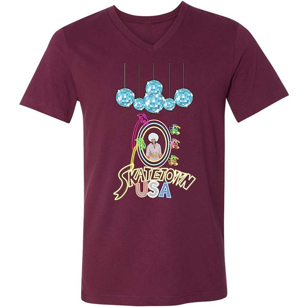 Skatetown Usa - Maroon - 8