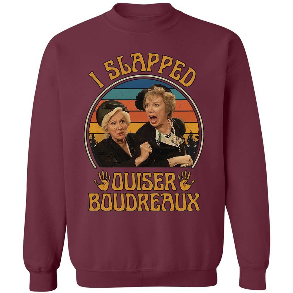Classic Unisex Sweatshirt - CU6ZUEUW - Maroon - 8