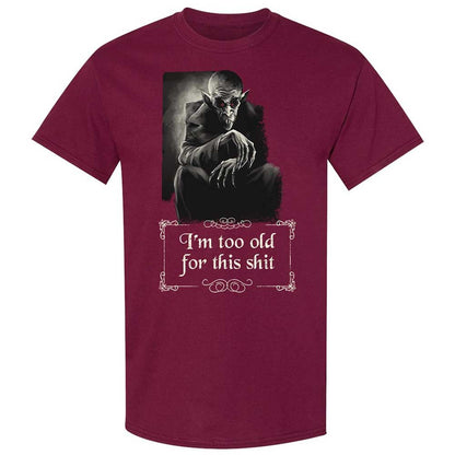 I'm too old for this shit - Maroon - 8