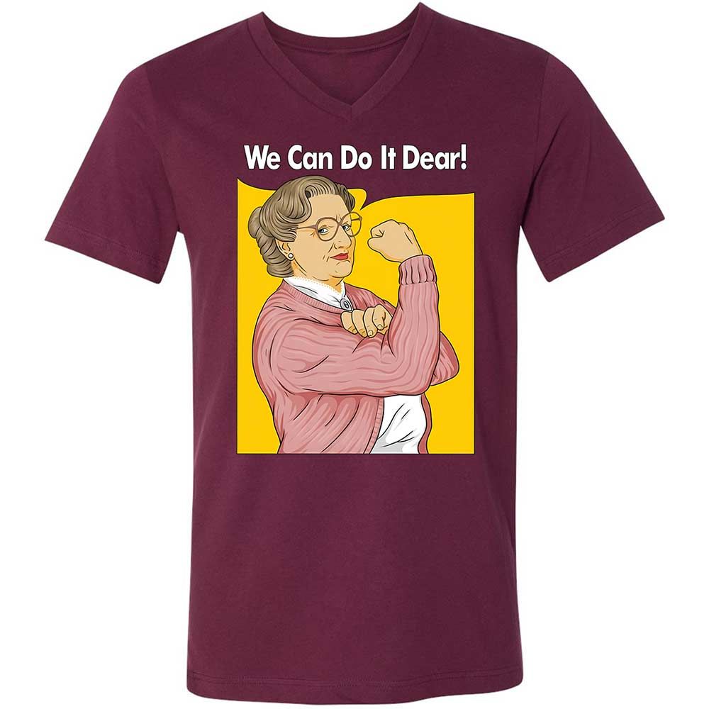 We Can Do It Dear - Maroon - 8