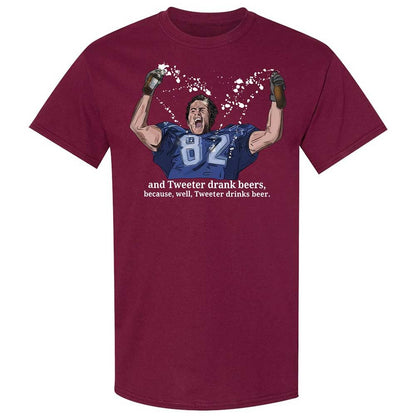 Classic Unisex T-Shirt - C4TKKZWG - Maroon - 8
