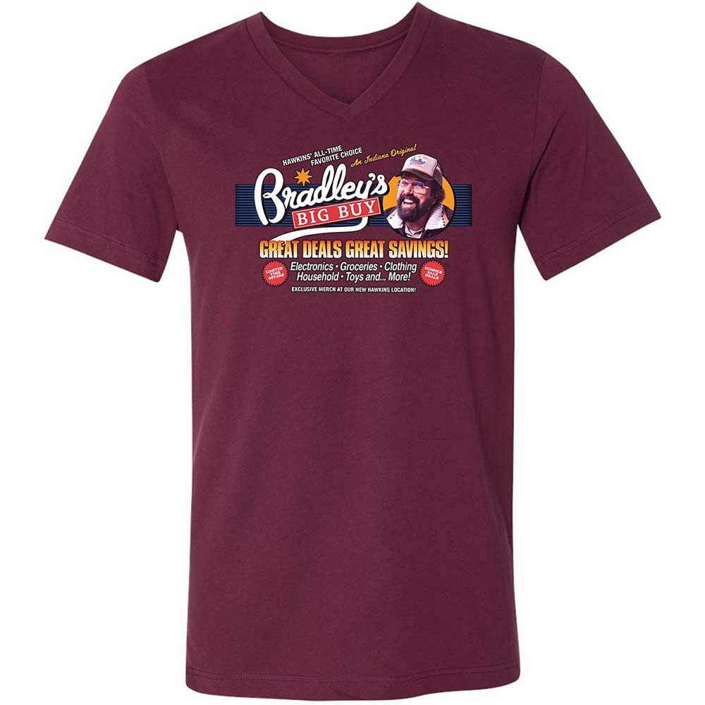 Bradley's Big Buy - Maroon - 8