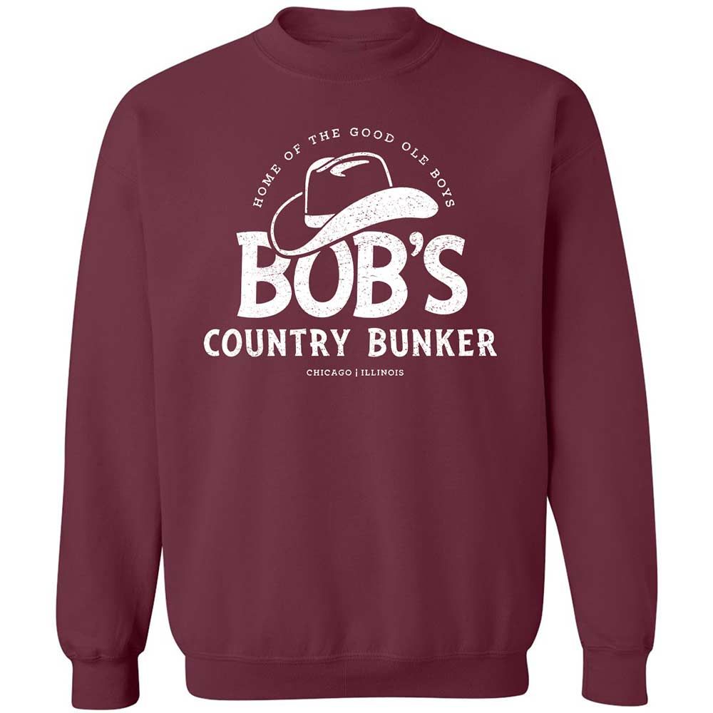 Classic Unisex Sweatshirt - A4QUU77S - Maroon - 8