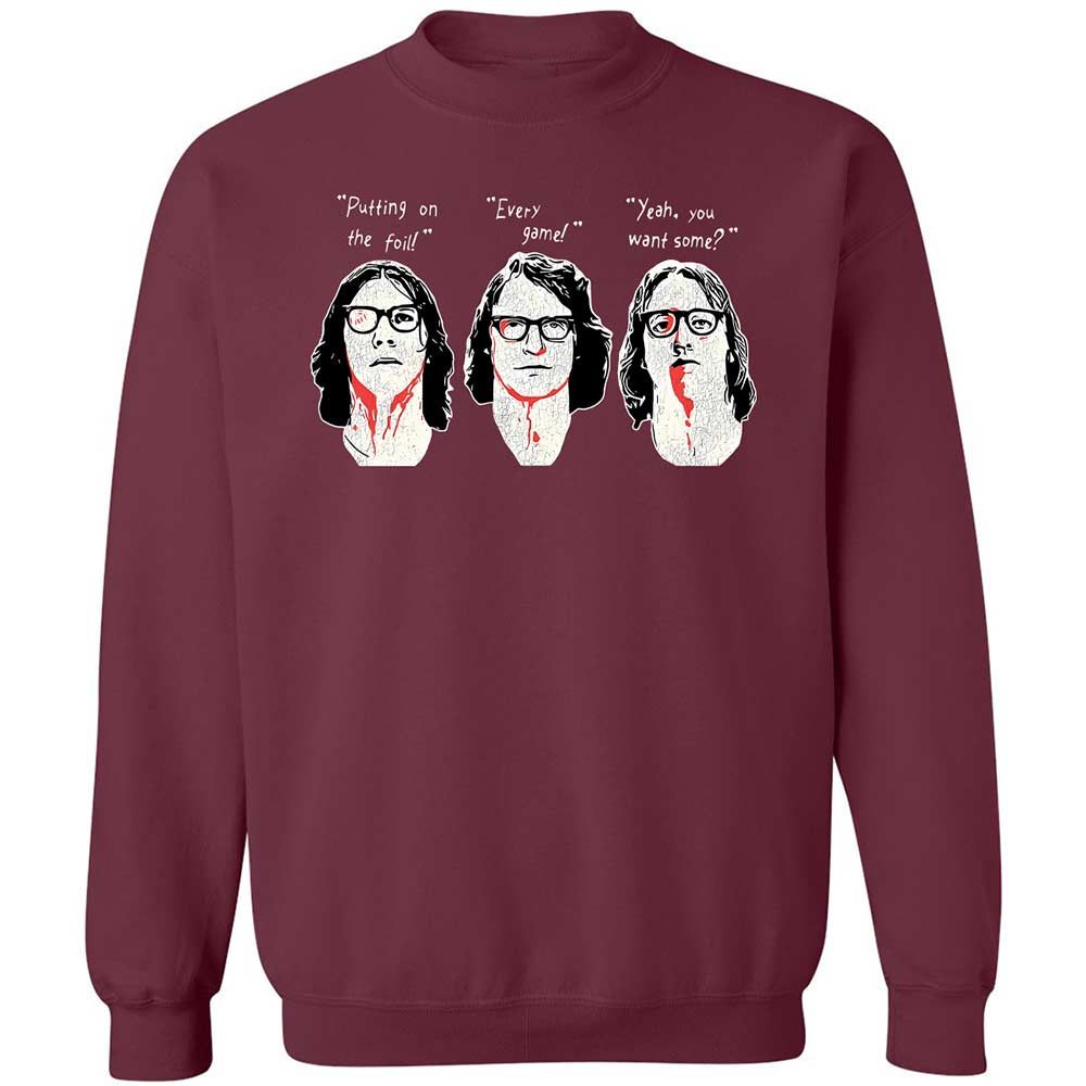 Classic Unisex Sweatshirt - RQ51EBFD - Maroon - 8