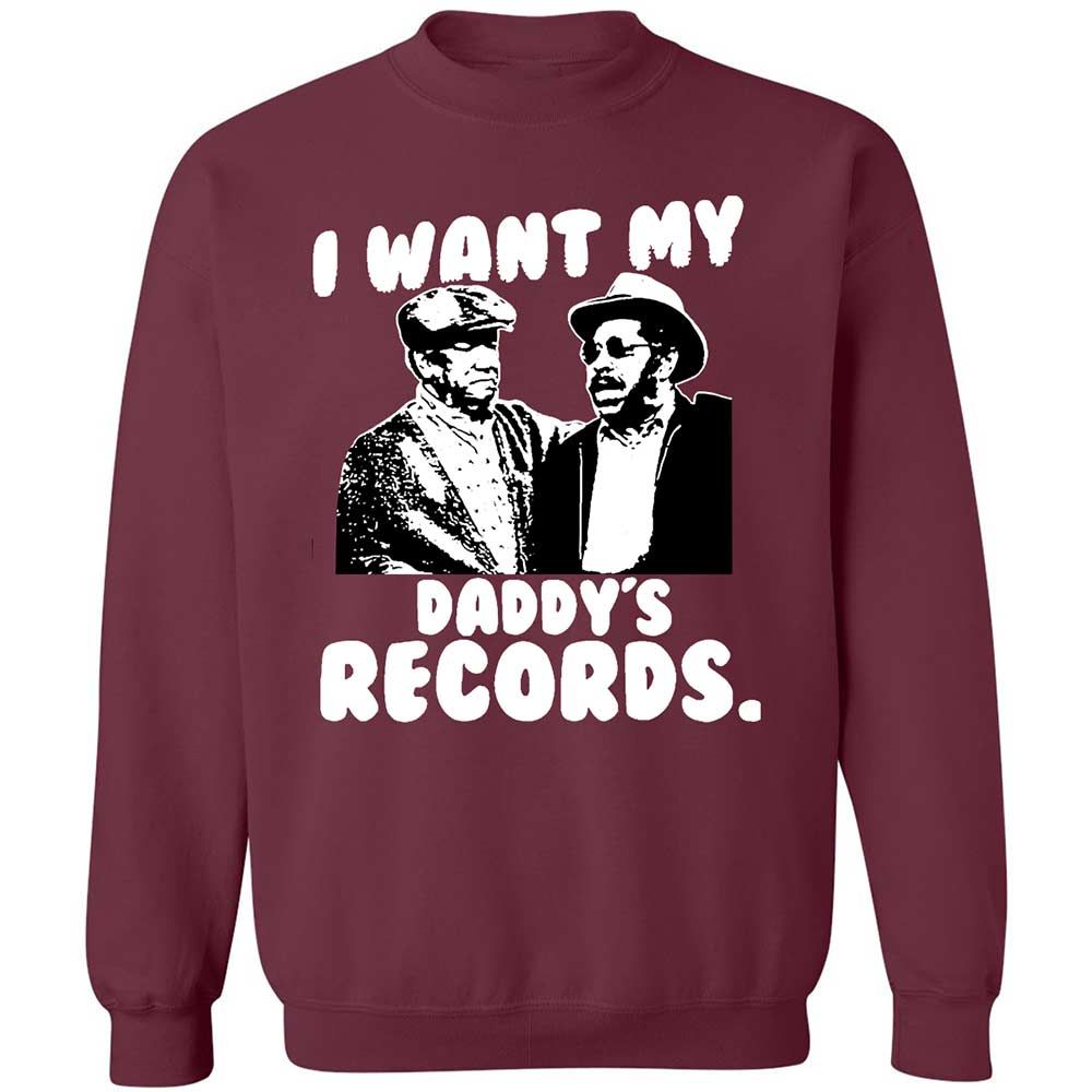 I Want My Daddy's Records - Maroon - 8