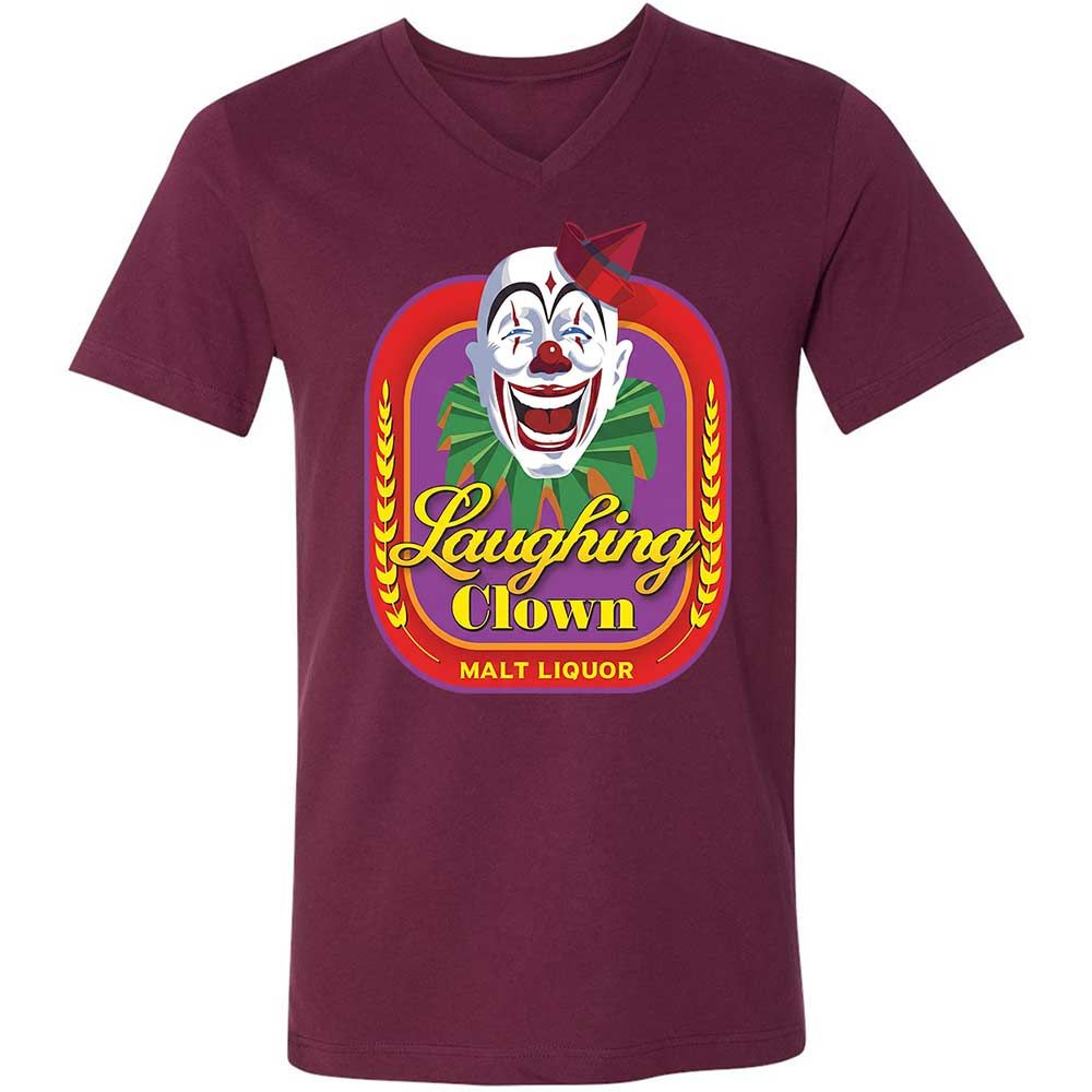 Laughing Clown Malt Liquor - Maroon - 8