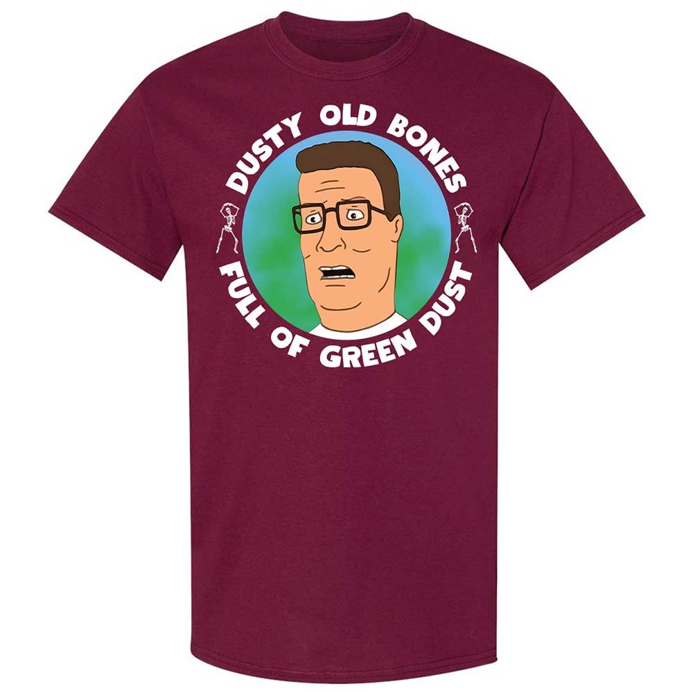 Dusty Old Bones Full of Green - Maroon - 8