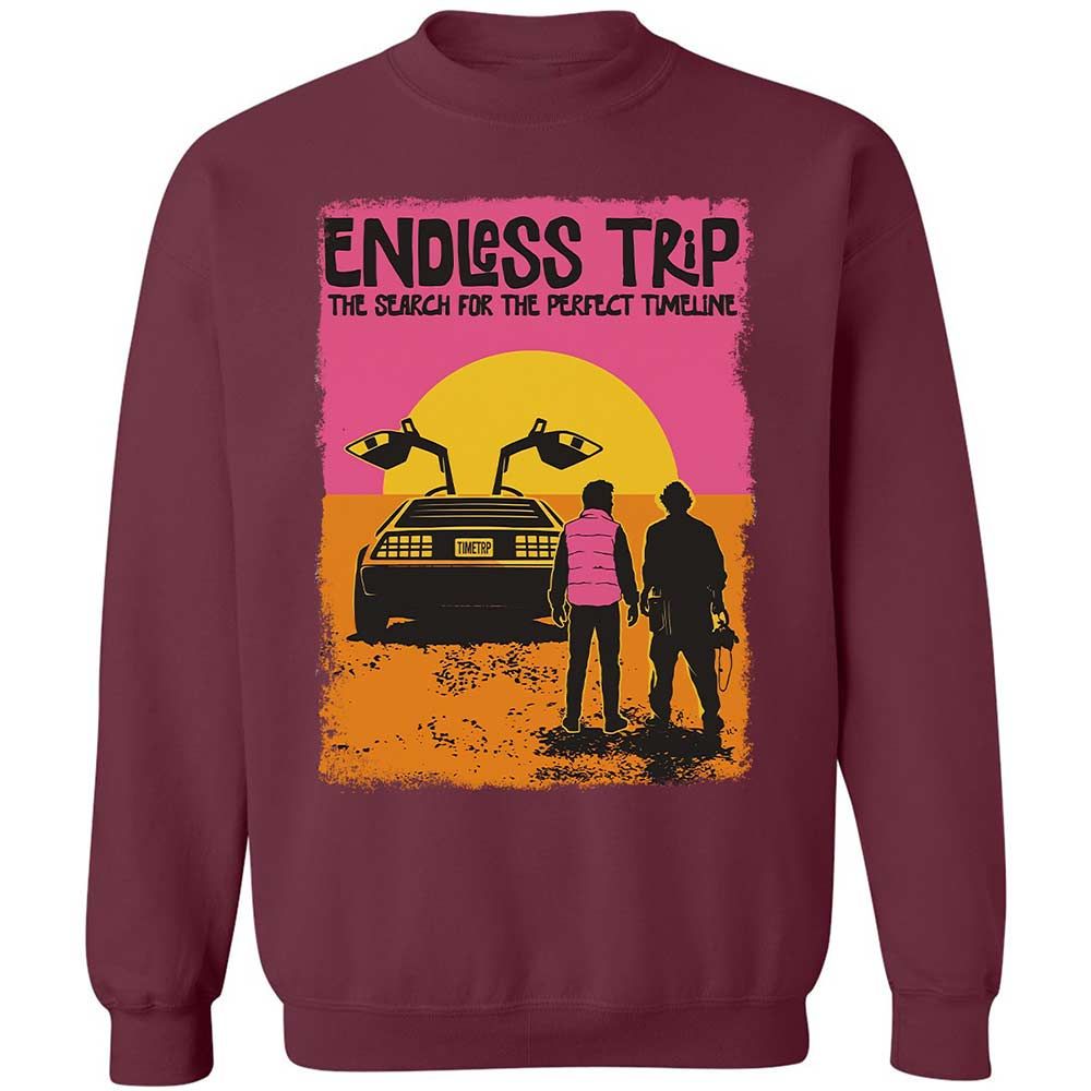 Classic Unisex Sweatshirt - 3MYKJMUP - Maroon - 8