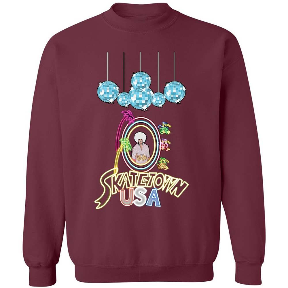 Skatetown Usa - Maroon - 8