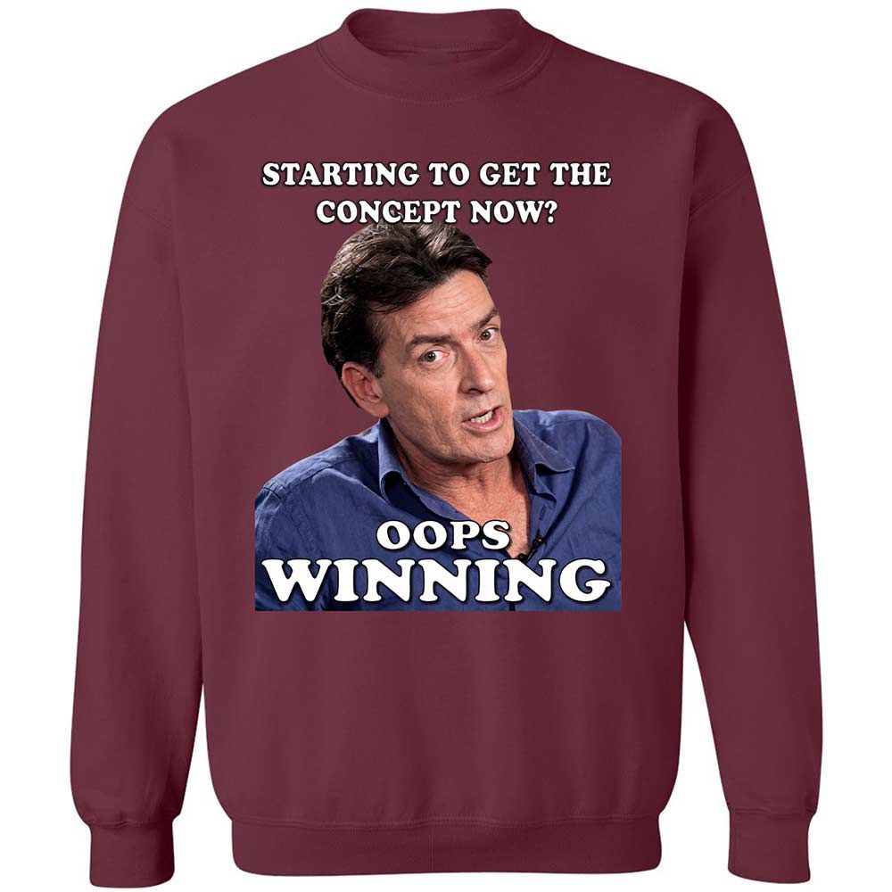 Classic Unisex Sweatshirt - 2KQZ39M4 - Maroon - 8