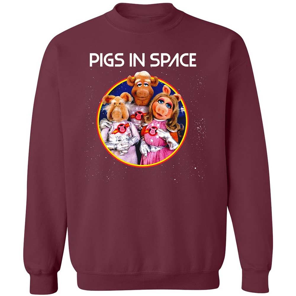 Pigs In Space - Maroon - 8