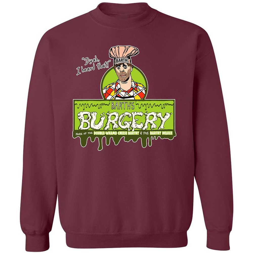 Barth's Burgery - Maroon - 8