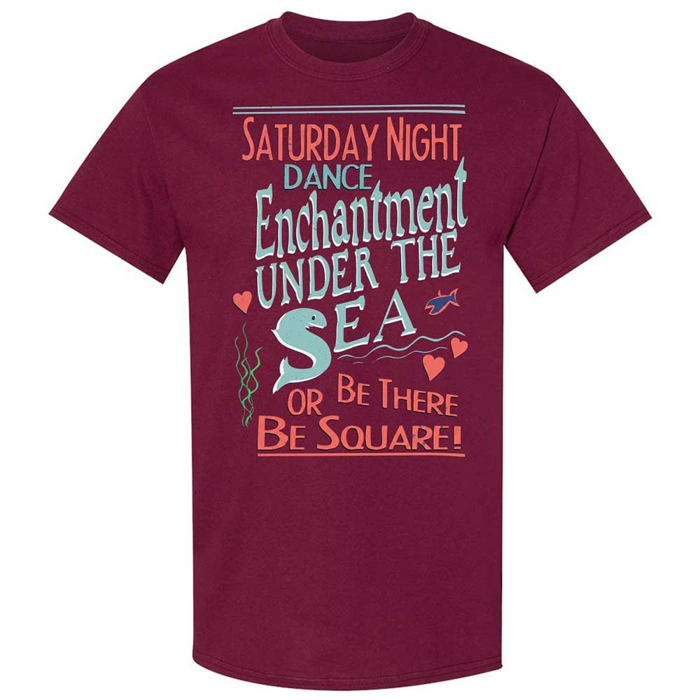 Enchantment Under the Sea Dance - Maroon - 8