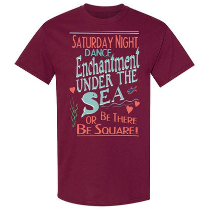 Enchantment Under the Sea Dance - Maroon - 8