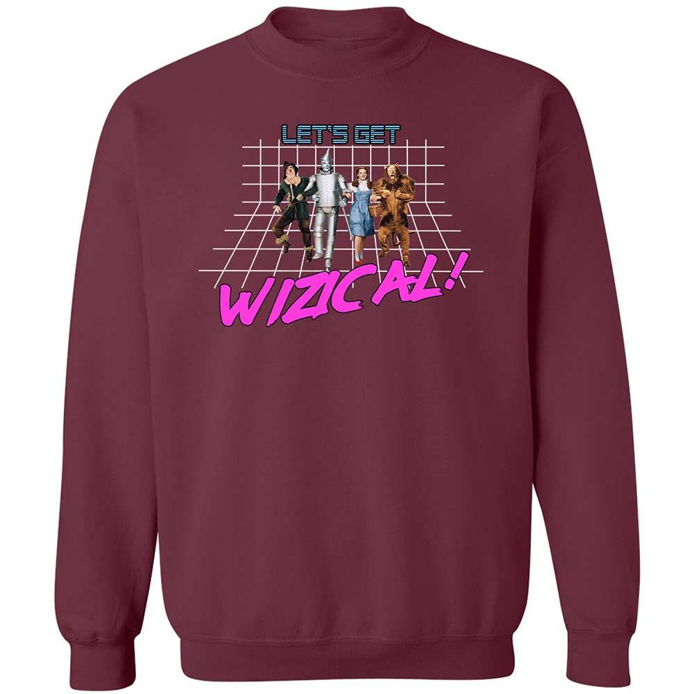 Classic Unisex Sweatshirt - RVA8K3SX - Maroon - 8