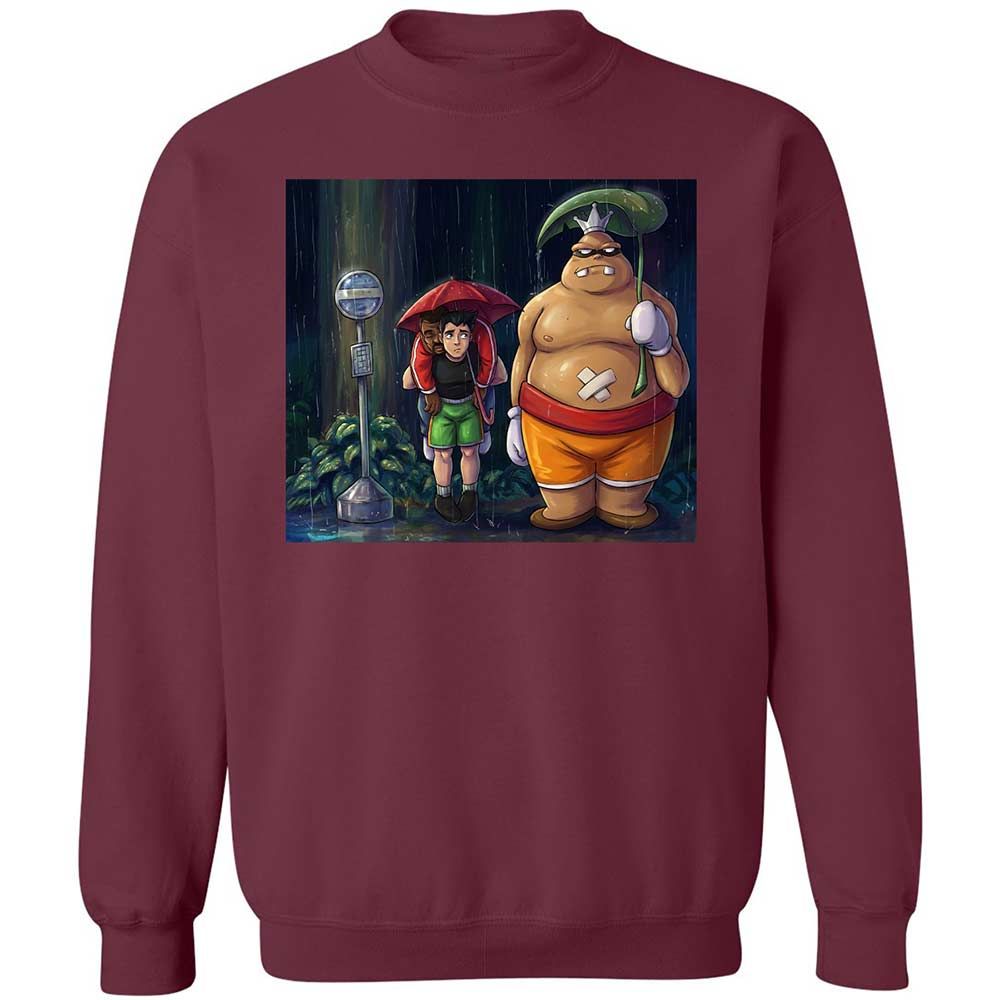 Classic Unisex Sweatshirt - 63M2J4RM - Maroon - 8