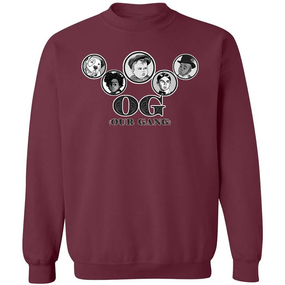 Classic Unisex Sweatshirt - 7LN848YC - Maroon - 8