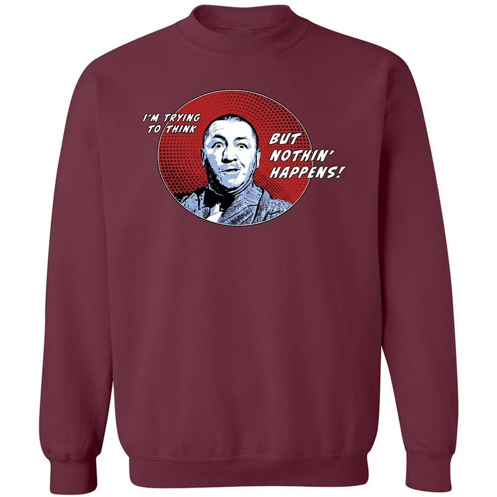 Classic Unisex Sweatshirt - S6EETZLS - Maroon - 8