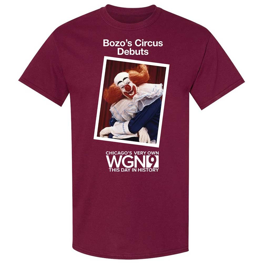 Chicago's Favorite Clown - Maroon - 8