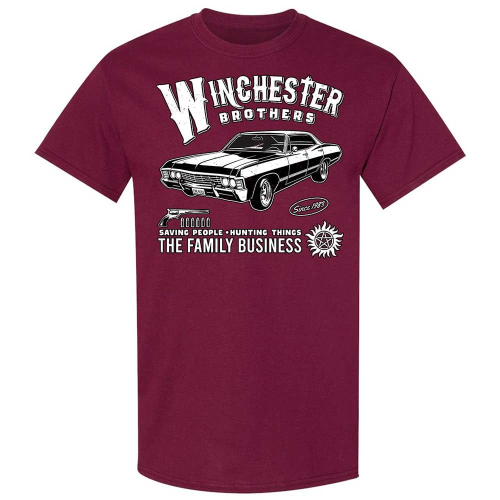 Classic Unisex T-Shirt - U9CQVZHA - Maroon - 8