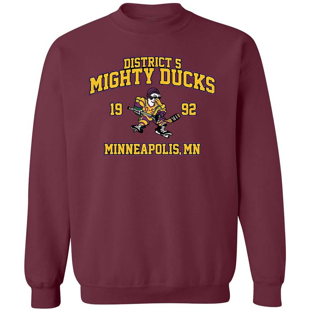 District 5 Ducks - Maroon - 8