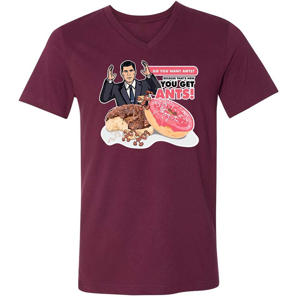 Do you want ants - Maroon - 8