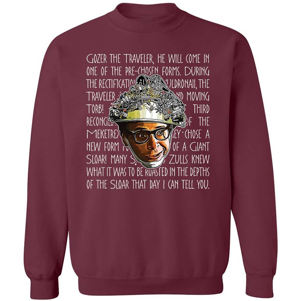 Classic Unisex Sweatshirt - JFDV32HC - Maroon - 8