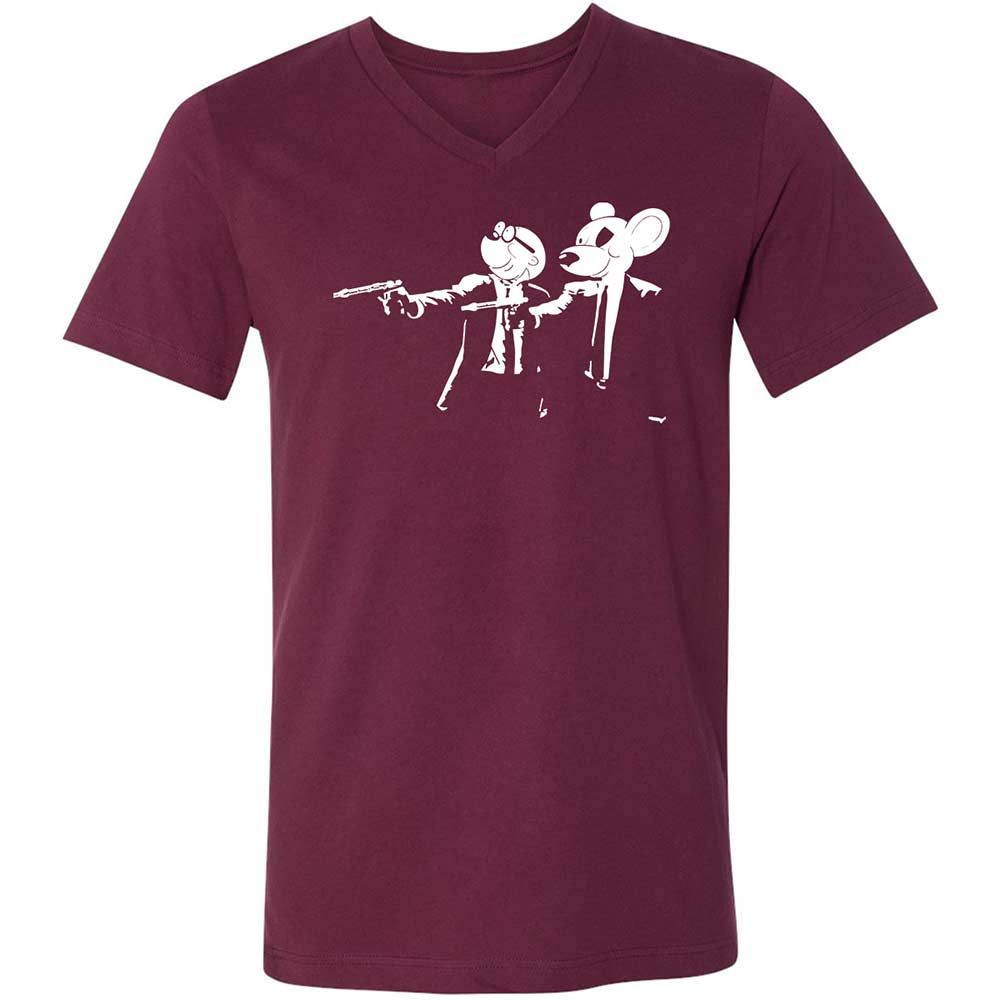 Danger Mouse And Penfold - Maroon - 8
