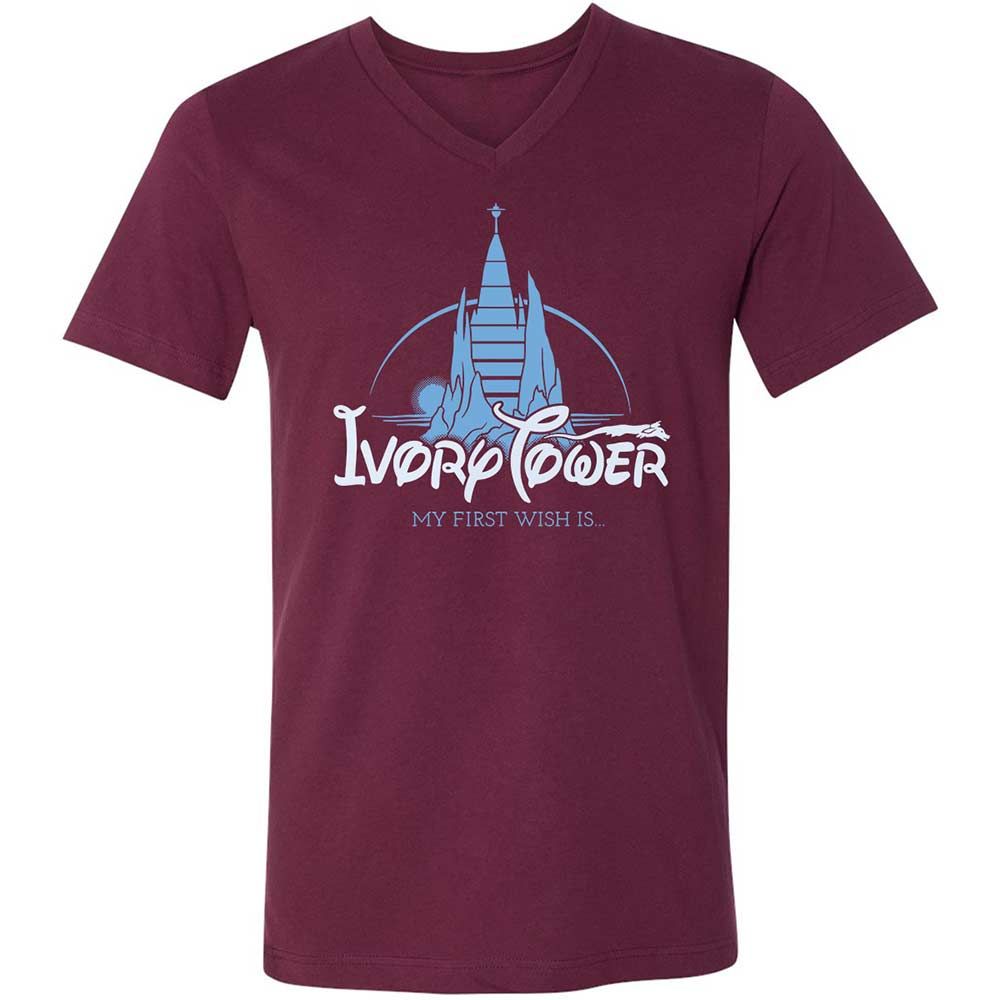 Ivory Tower - Maroon - 8