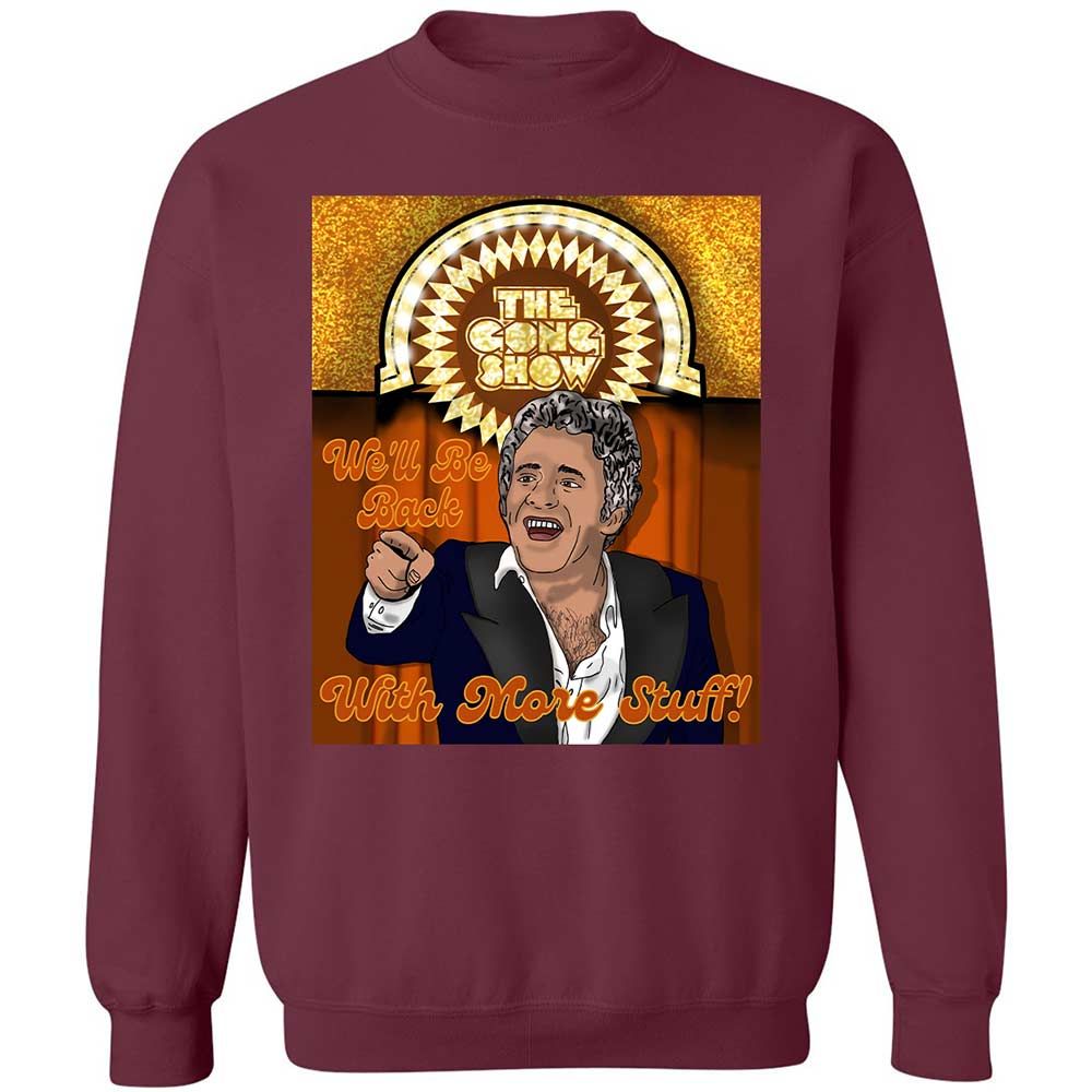 Classic Unisex Sweatshirt - CHWFDLWF - Maroon - 8